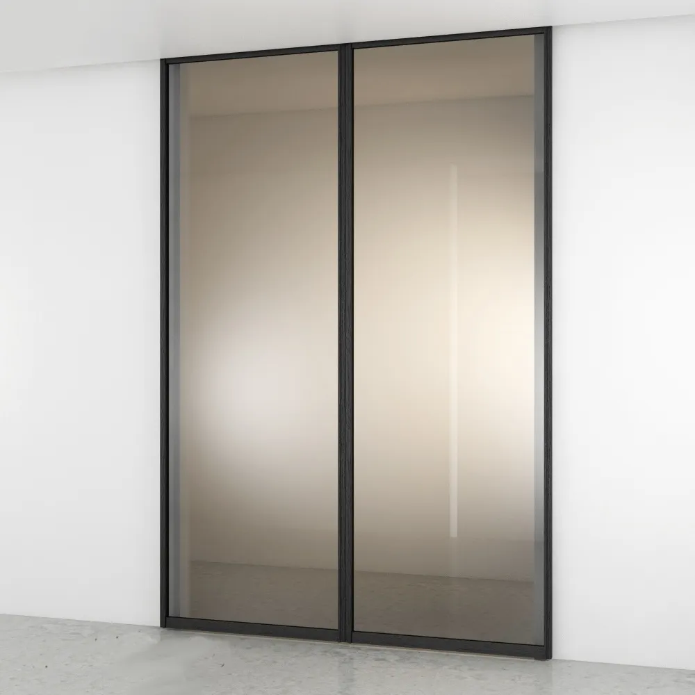 other-models - Minimal doors sliding glass walls 3D Model