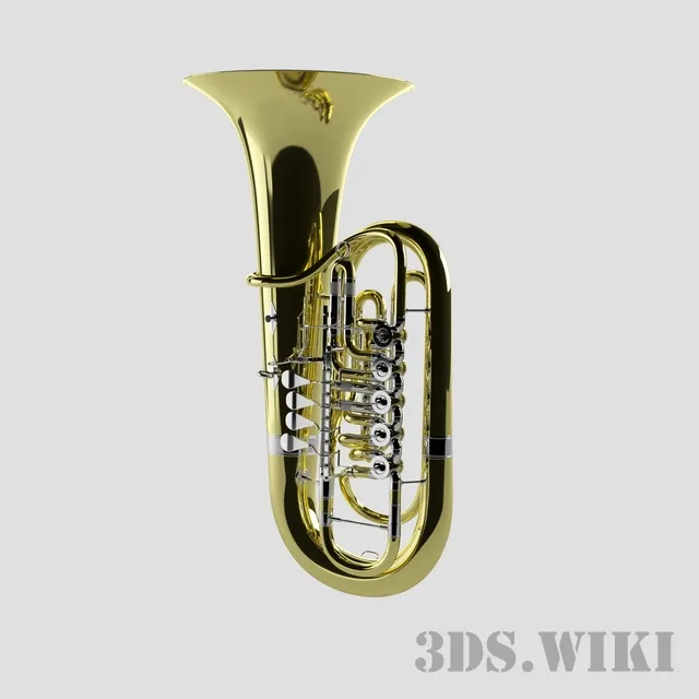 other-models - Miraphone Tuba 3D Model