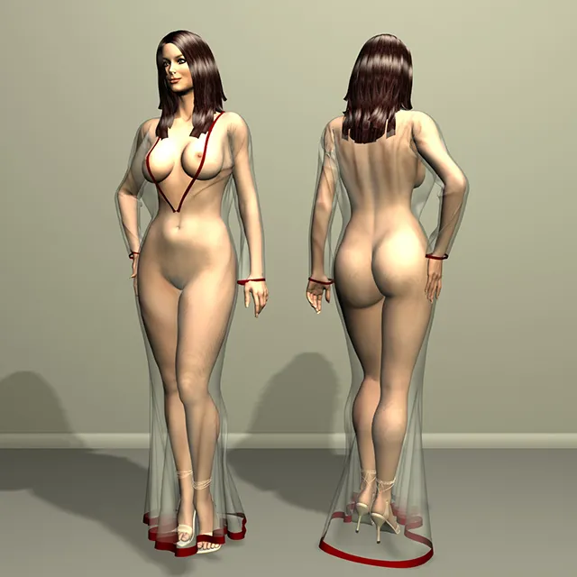 other-models - Nude girl 3D Model