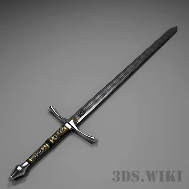 other-models - Old sword 3D Model
