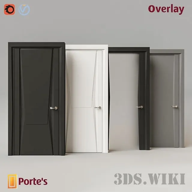 other-models - Overlay doors by Portes 3D Model
