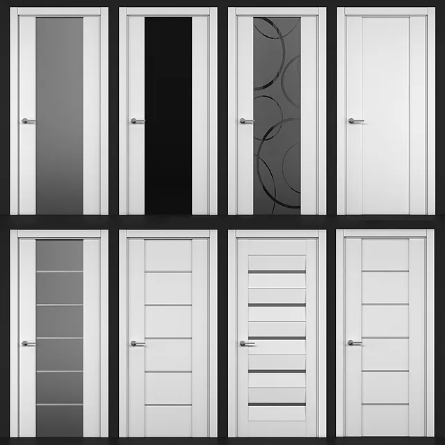 other-models - Papa Carlo Cosmopolitan doors part 5 3D Model