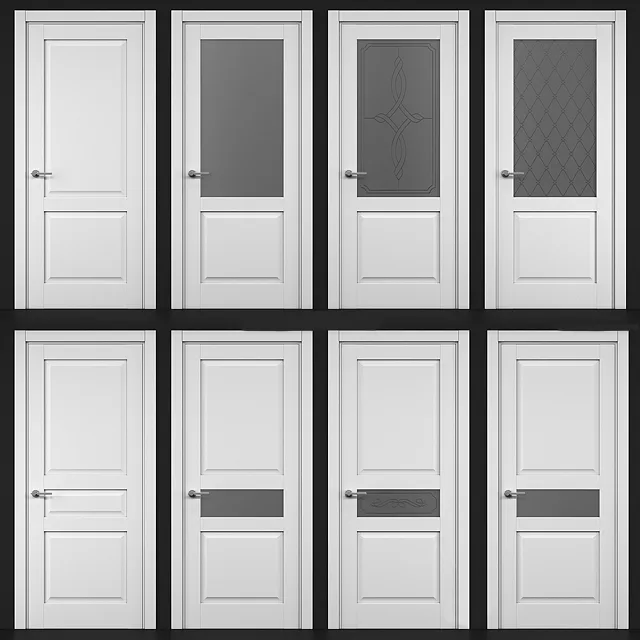 other-models - Papa Carlo Cosmopolitan doors part 7 3D Model