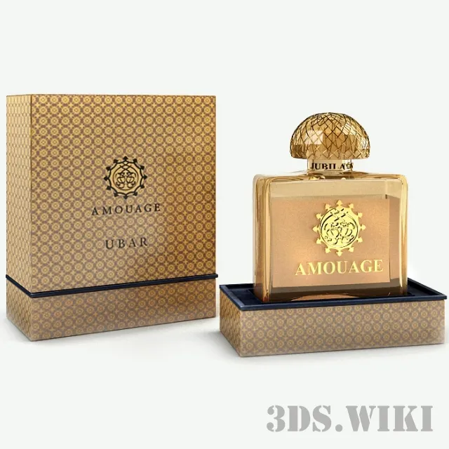 other-models - Perfume Amouage Ubar 3D Model