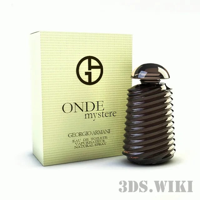 other-models - Perfume Onde Mystere Giorgio Armani 3D Model