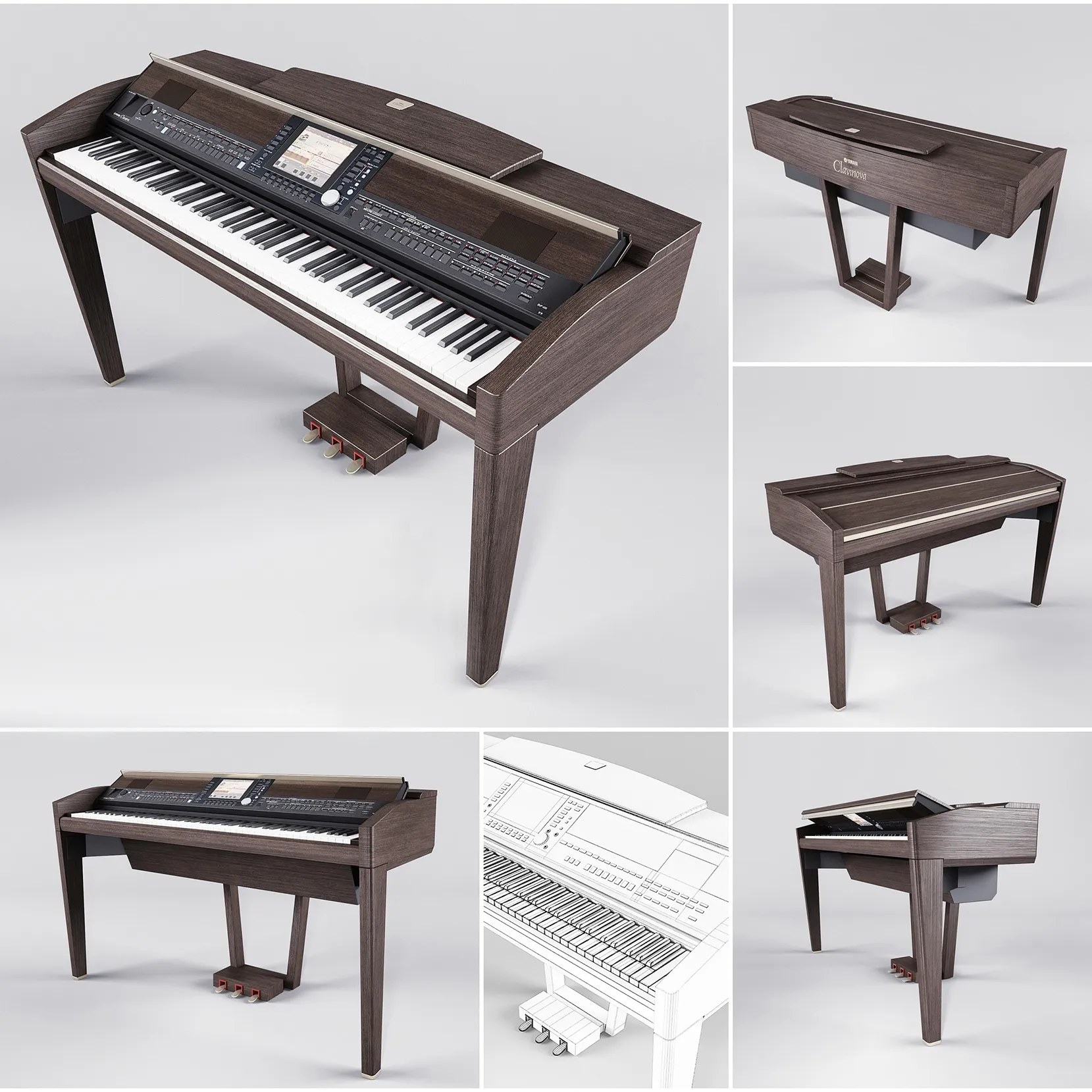other-models - Piano 698 3D Model