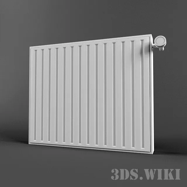 other-models - Rectangular radiator 3D Model