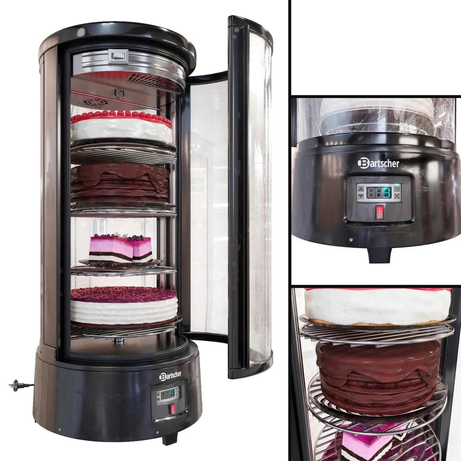 other-models - Refrigerated showcase Bartscher 3D Model