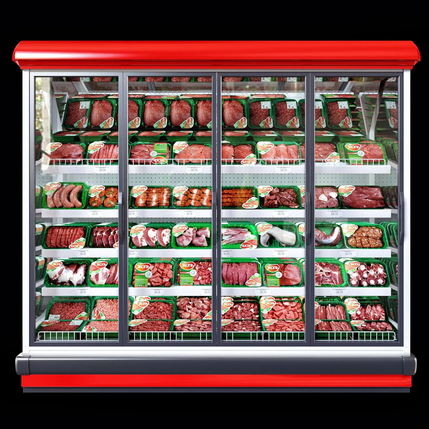other-models - Refrigerated showcase Bonnetneve Proxima 3D Model