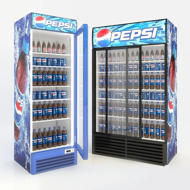 other-models - Refrigerator Pepsi 3D Model