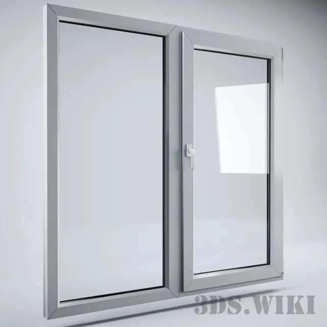 other-models - Reinforced plastic window 3D Model