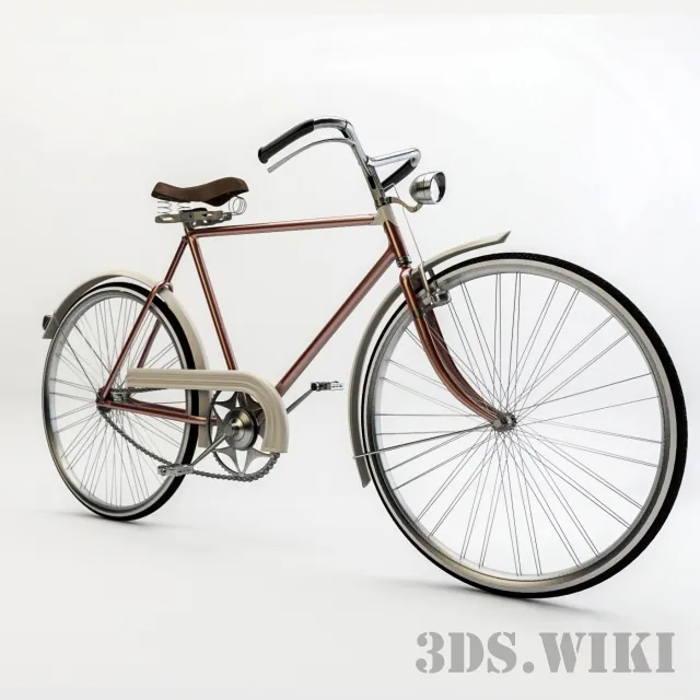 other-models - Retro Bicycle 3D Model