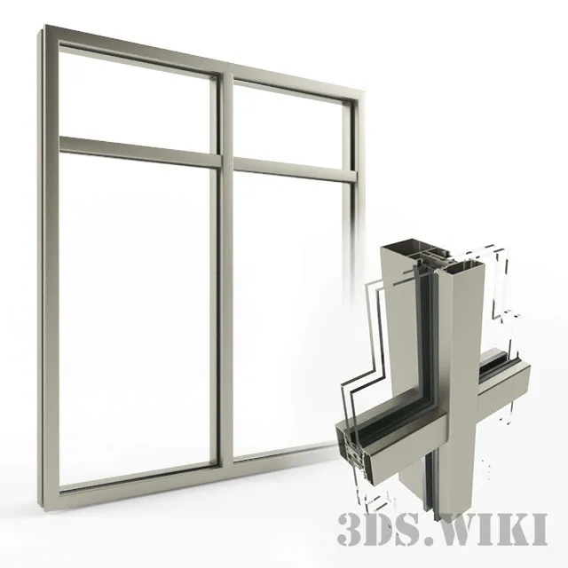 other-models - Reynaers CW 50 Redesign 3D Model