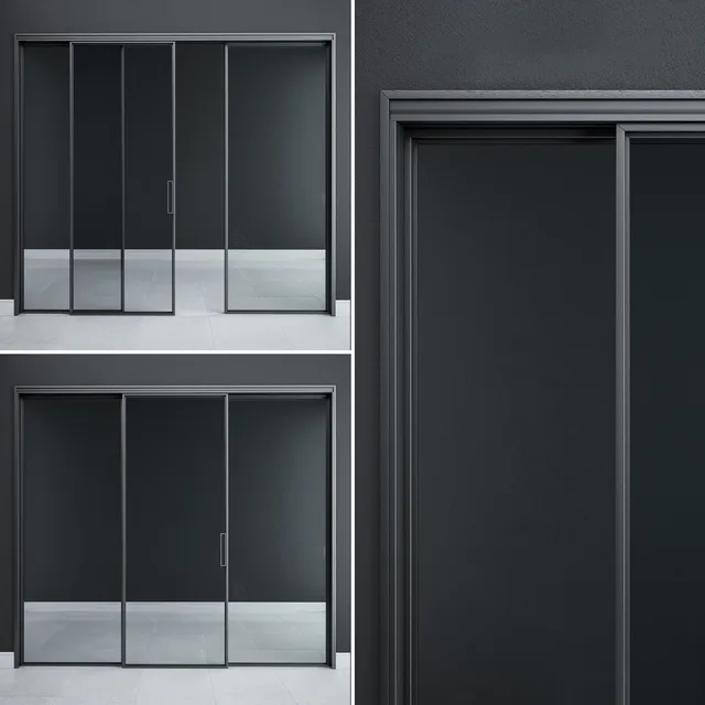other-models - Rimadesio Velaria sliding doors 3D Model