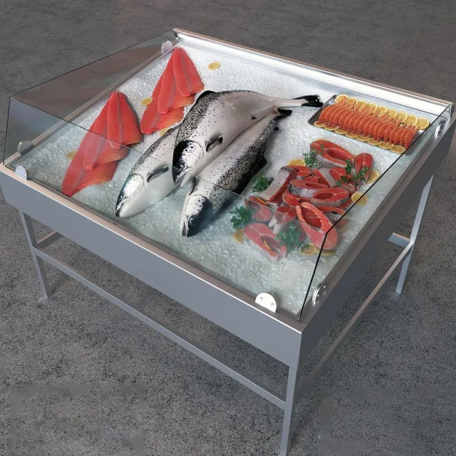 other-models - Salmon set 3D Model