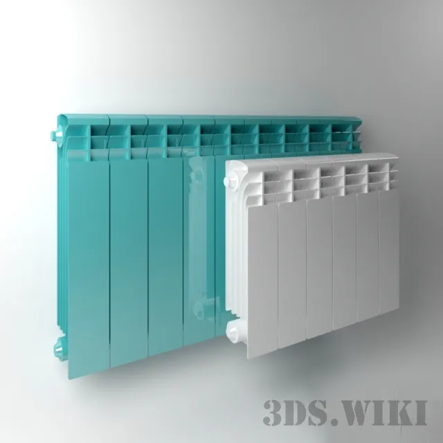 other-models - Sectional radiator 3D Model