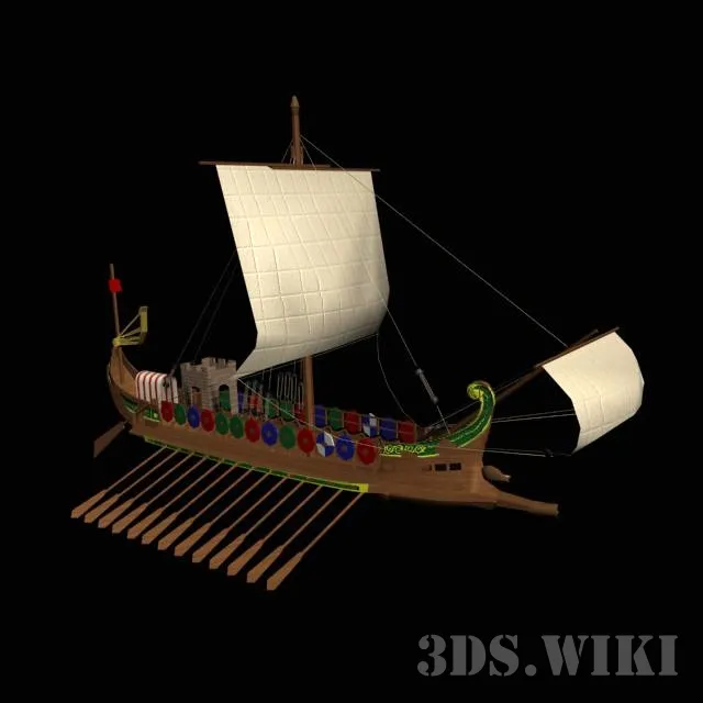 other-models - Ship 3D Model