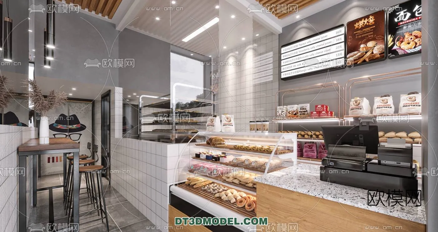 OTHER MODELS - SHOP - CORONA - 3D MODEL - 3043