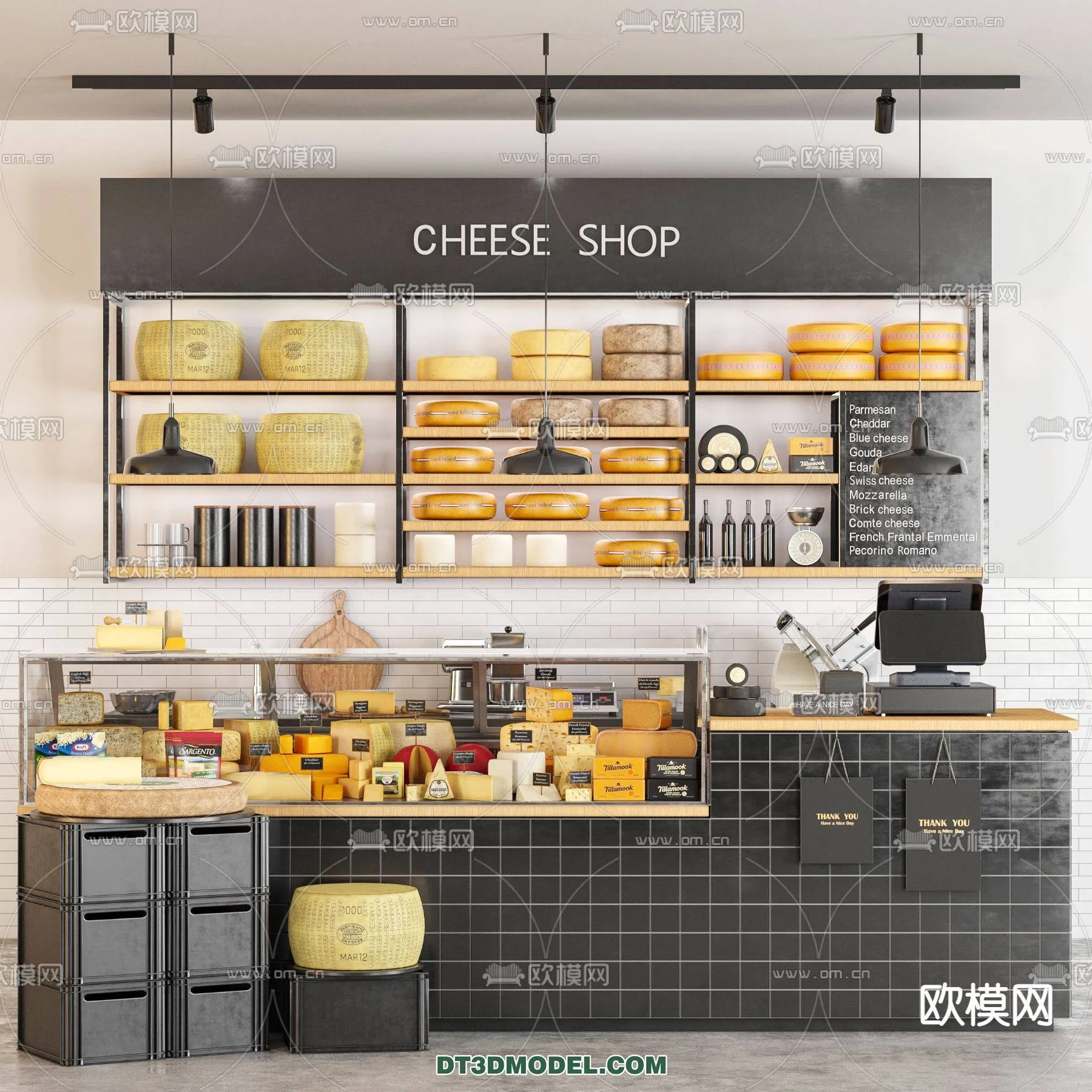 OTHER MODELS - SHOP - CORONA - 3D MODEL - 3047