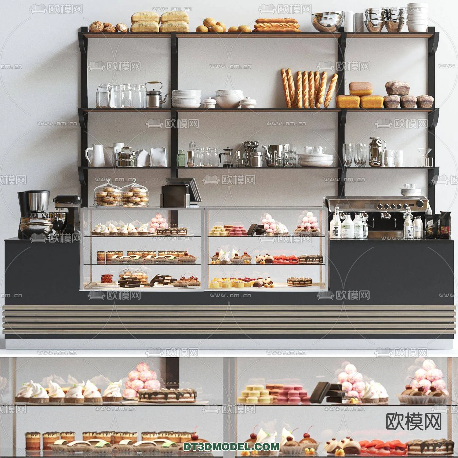 OTHER MODELS - SHOP - CORONA - 3D MODEL - 3056