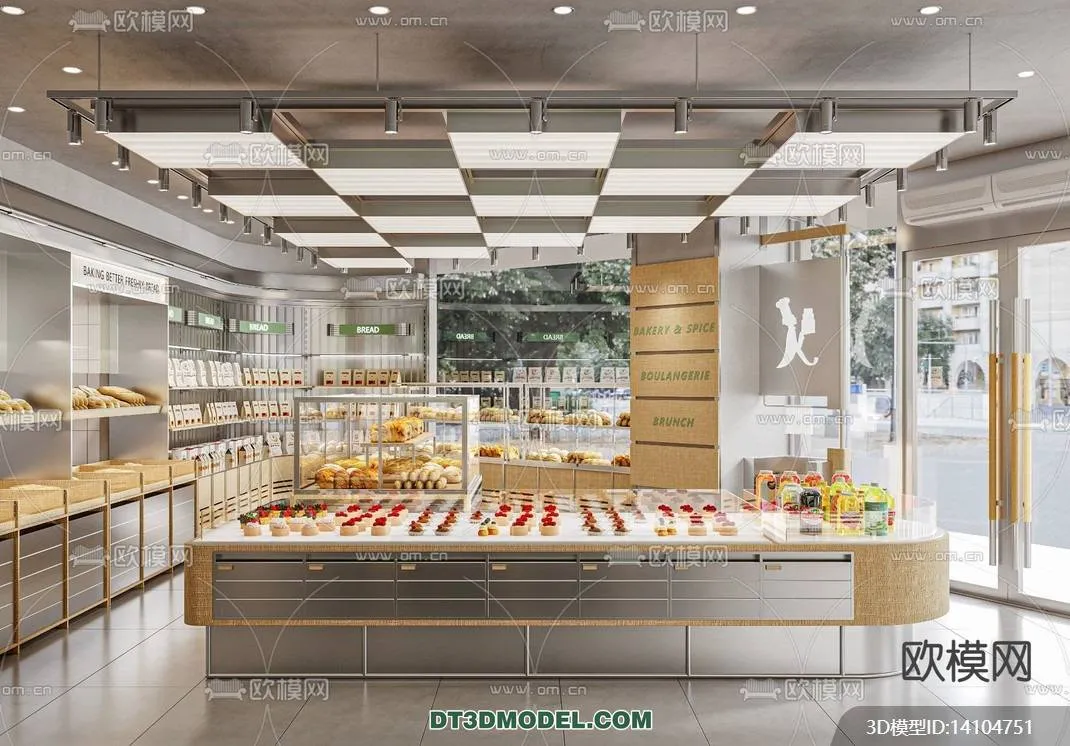 OTHER MODELS - SHOP - CORONA - 3D MODEL - 3102