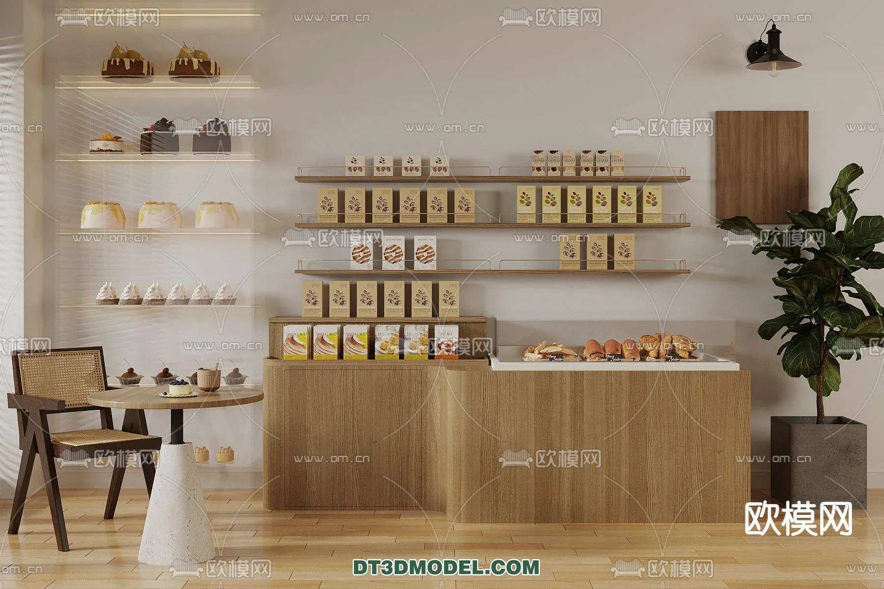 OTHER MODELS - SHOP - CORONA - 3D MODEL - 3106