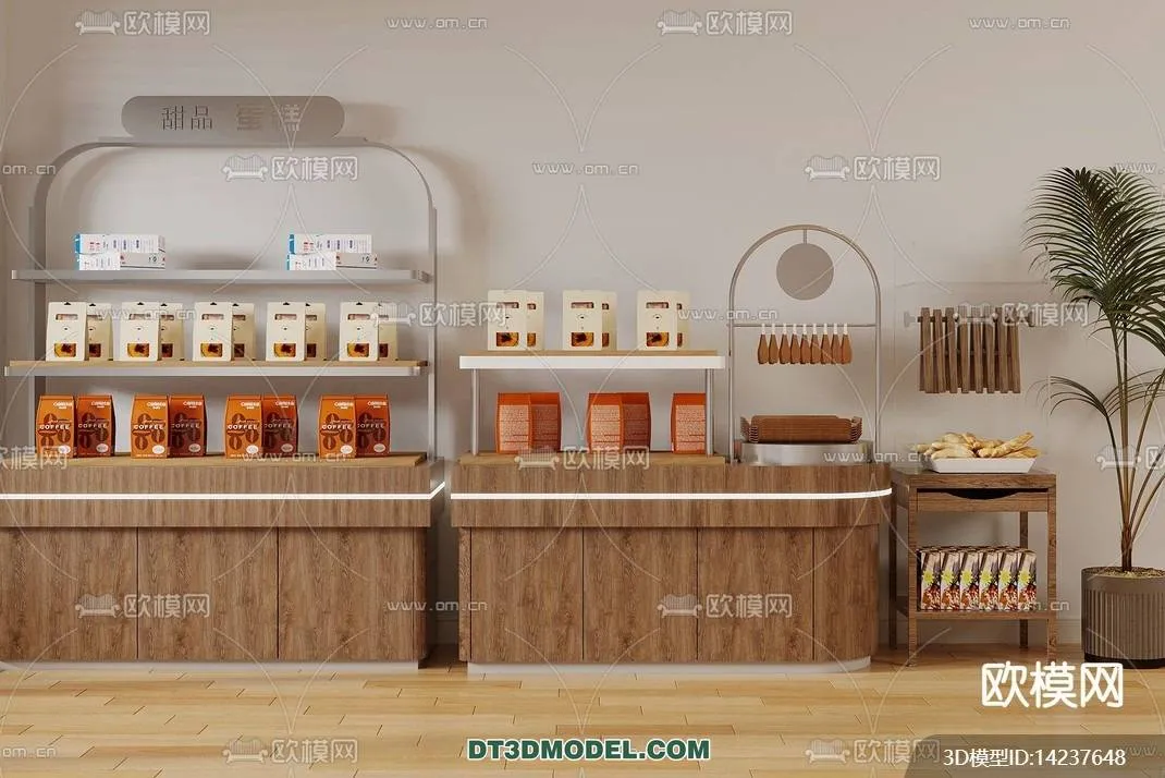 OTHER MODELS - SHOP - CORONA - 3D MODEL - 3108