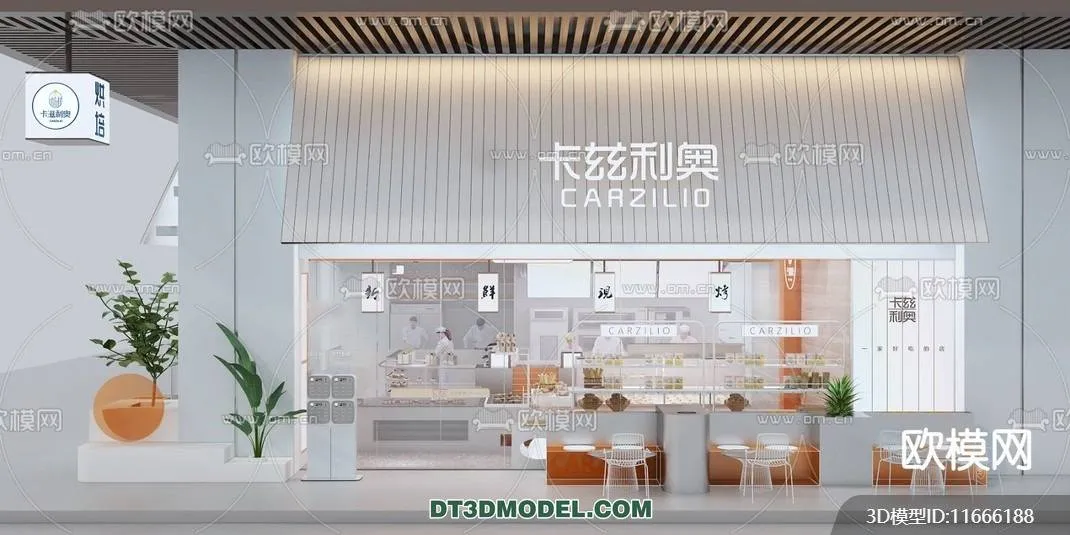 OTHER MODELS - SHOP - VRAY / CORONA - 3D MODEL - 3055