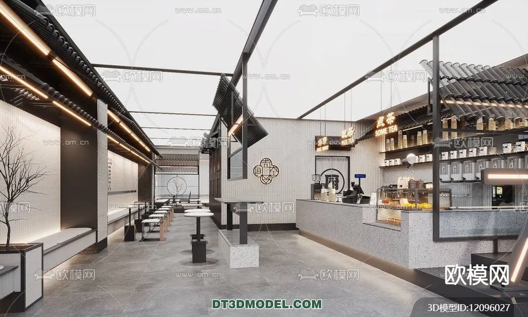 OTHER MODELS - SHOP - VRAY / CORONA - 3D MODEL - 3080