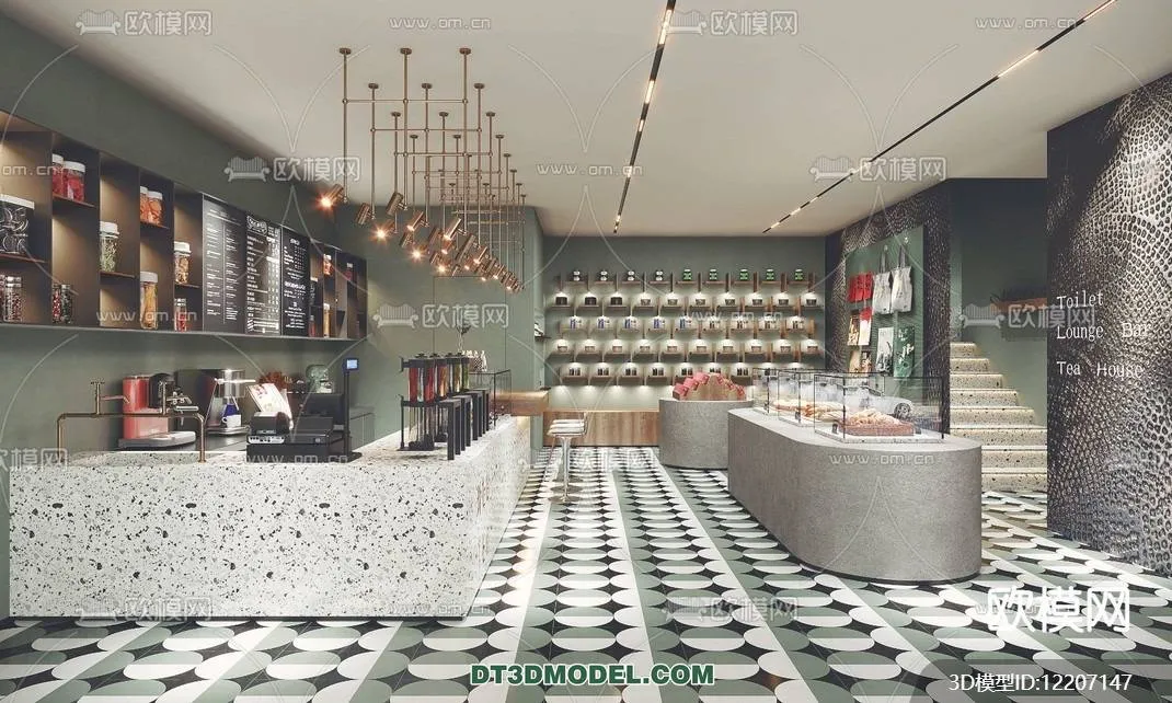 OTHER MODELS - SHOP - VRAY / CORONA - 3D MODEL - 3083