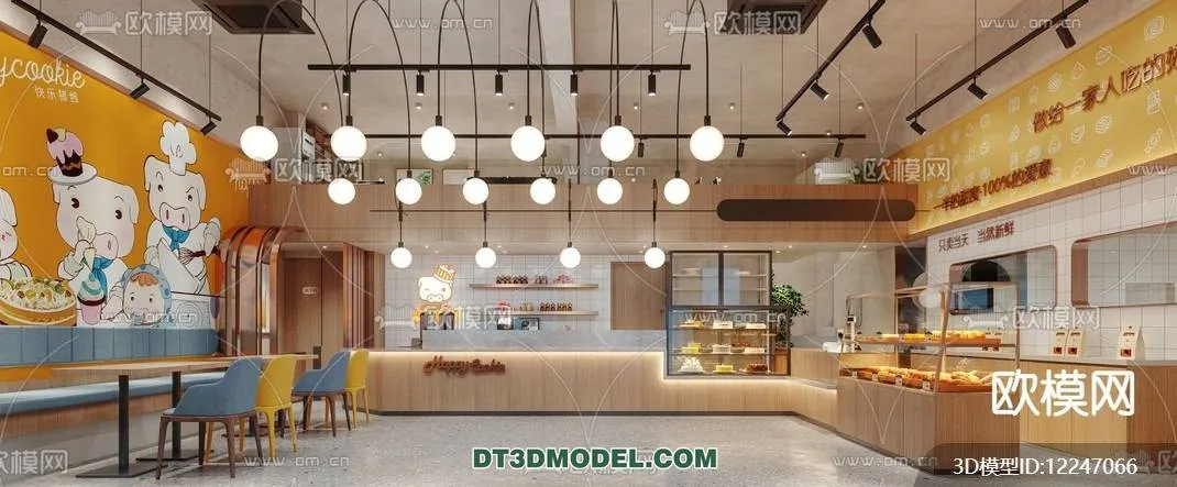 OTHER MODELS - SHOP - VRAY / CORONA - 3D MODEL - 3085