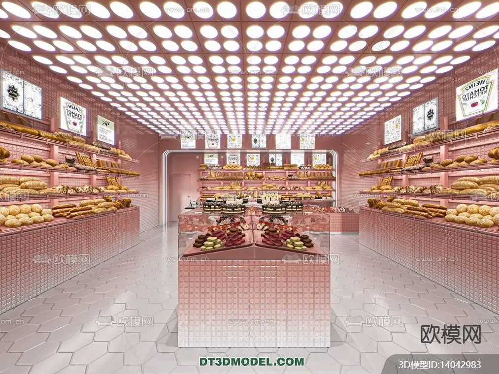 OTHER MODELS - SHOP - VRAY / CORONA - 3D MODEL - 3095