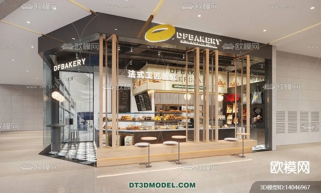 OTHER MODELS - SHOP - VRAY / CORONA - 3D MODEL - 3098