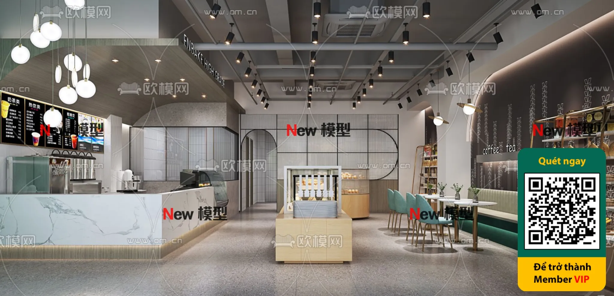 OTHER MODELS - SHOP - VRAY / CORONA - 3D MODEL - 4222