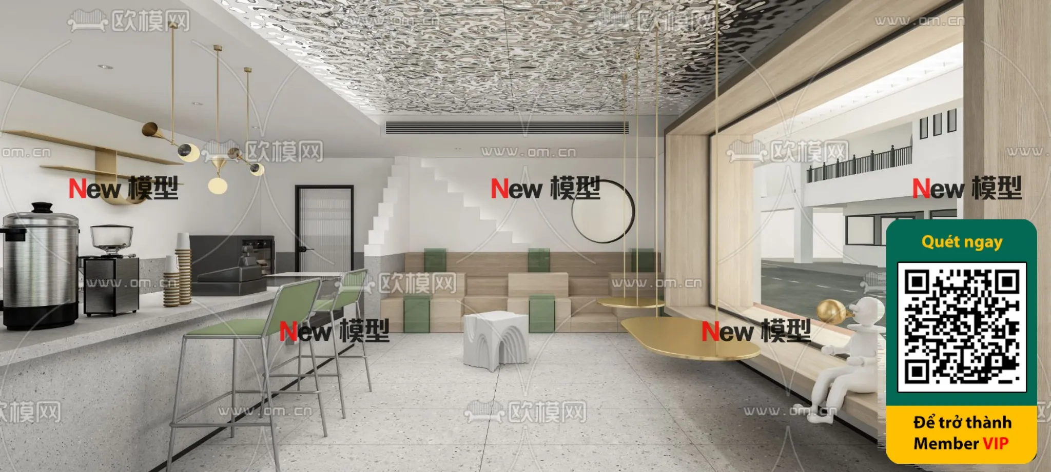 OTHER MODELS - SHOP - VRAY / CORONA - 3D MODEL - 4223