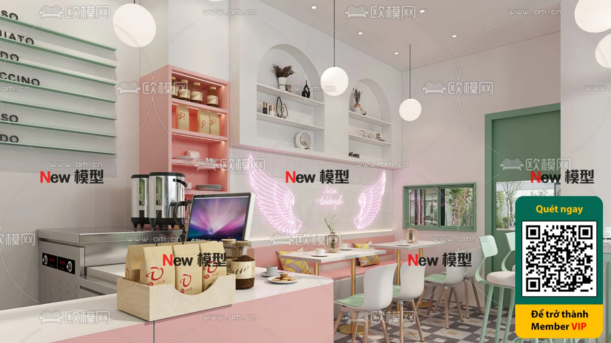 OTHER MODELS - SHOP - VRAY / CORONA - 3D MODEL - 4224