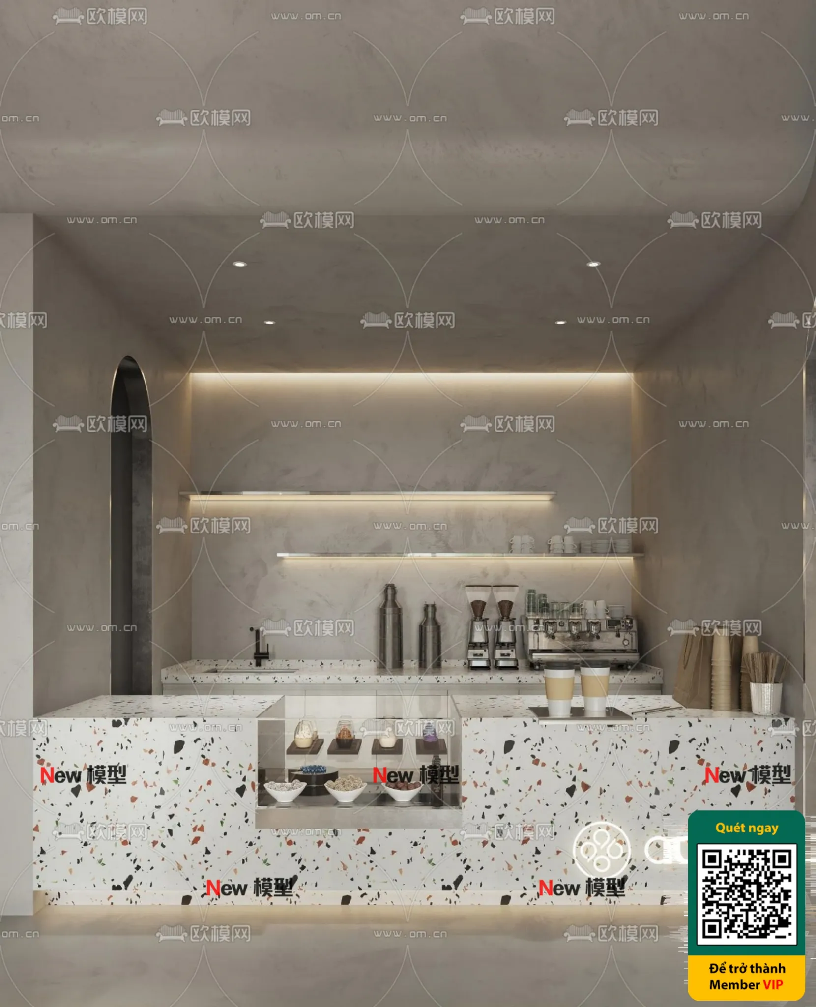 OTHER MODELS - SHOP - VRAY / CORONA - 3D MODEL - 4230