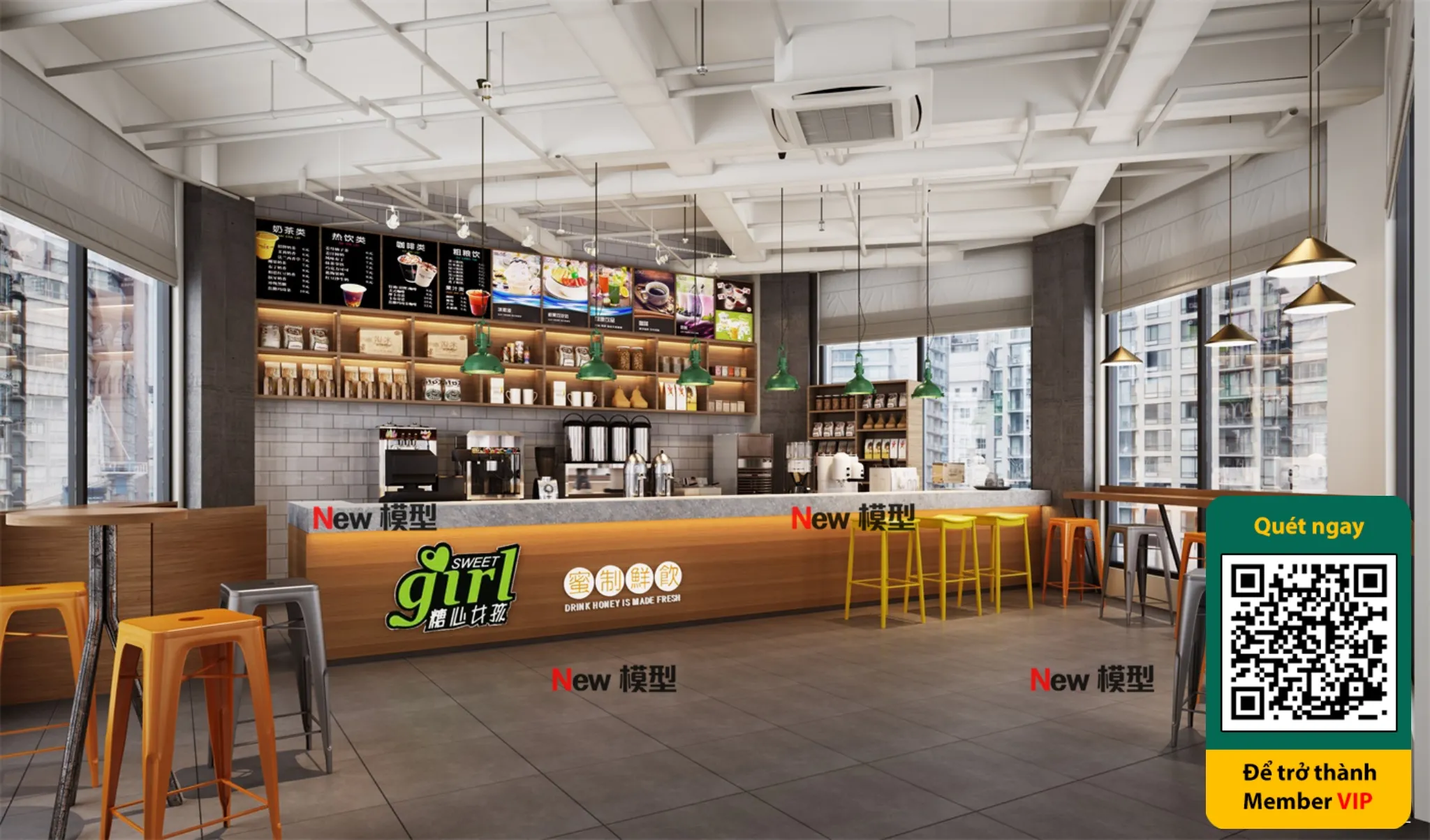 OTHER MODELS - SHOP - VRAY / CORONA - 3D MODEL - 4232