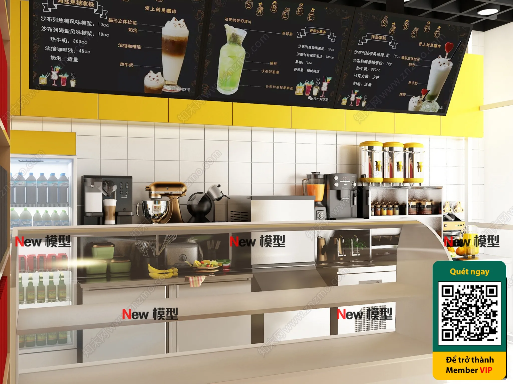 OTHER MODELS - SHOP - VRAY / CORONA - 3D MODEL - 4238