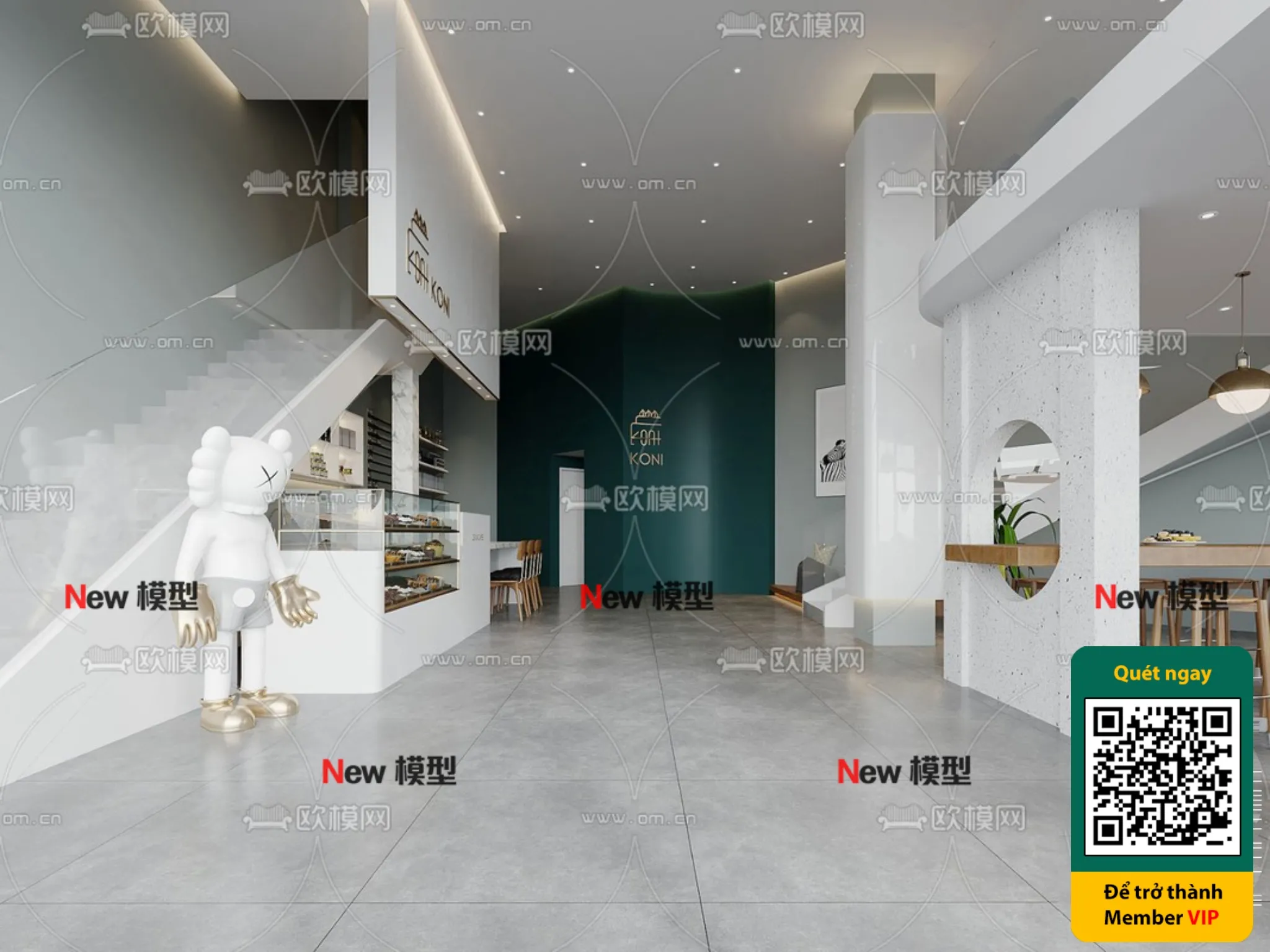 OTHER MODELS - SHOP - VRAY / CORONA - 3D MODEL - 4245