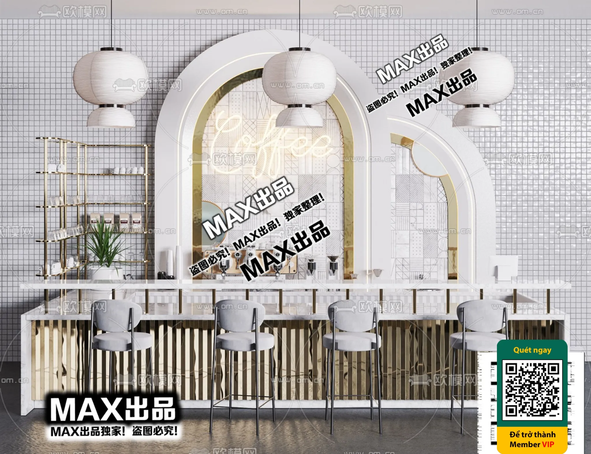 OTHER MODELS - SHOP - VRAY / CORONA - 3D MODEL - 4571