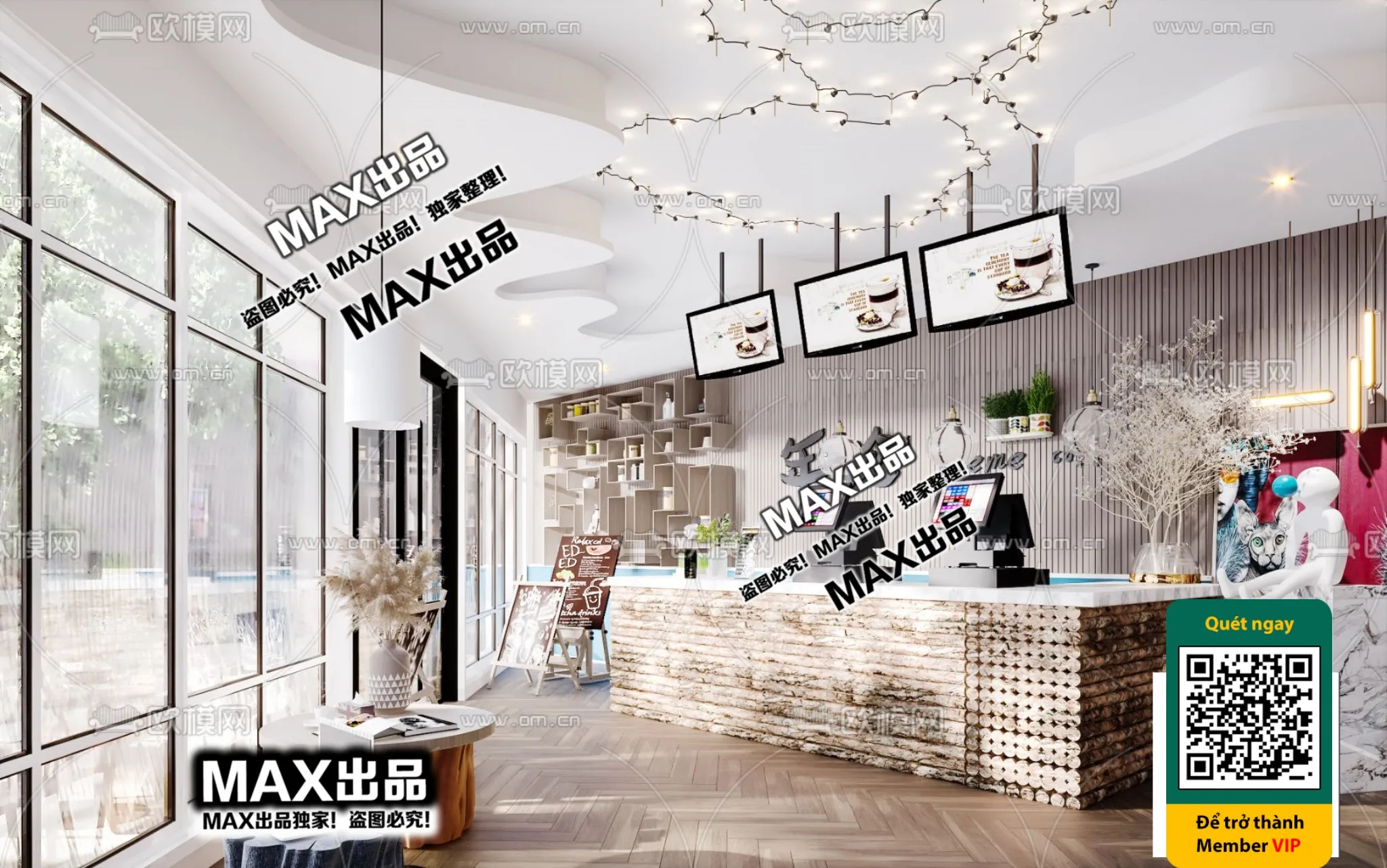 OTHER MODELS - SHOP - VRAY / CORONA - 3D MODEL - 4573