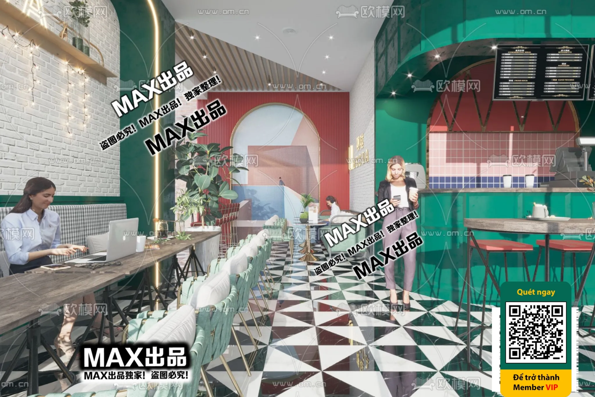 OTHER MODELS - SHOP - VRAY / CORONA - 3D MODEL - 4577