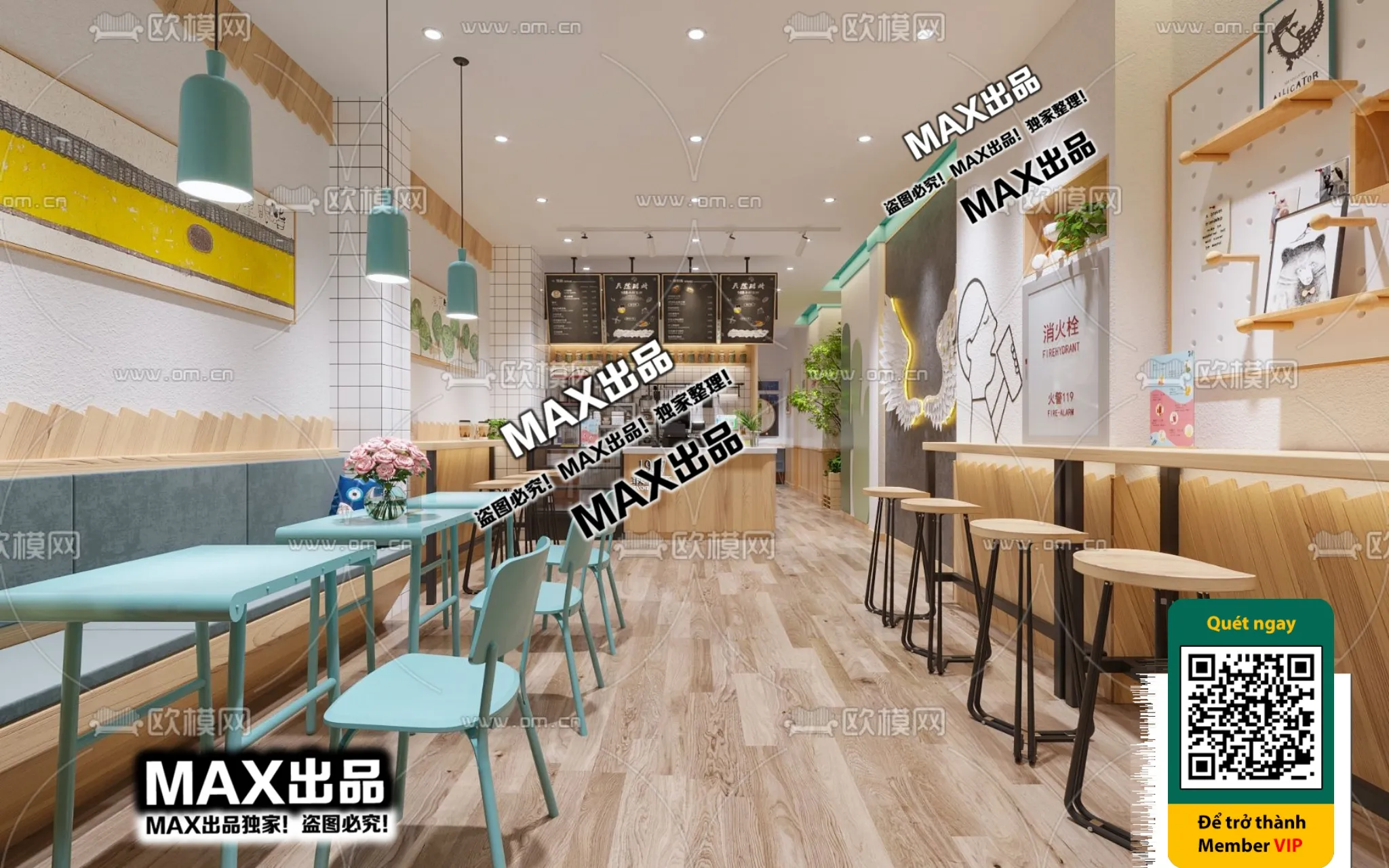 OTHER MODELS - SHOP - VRAY / CORONA - 3D MODEL - 4580