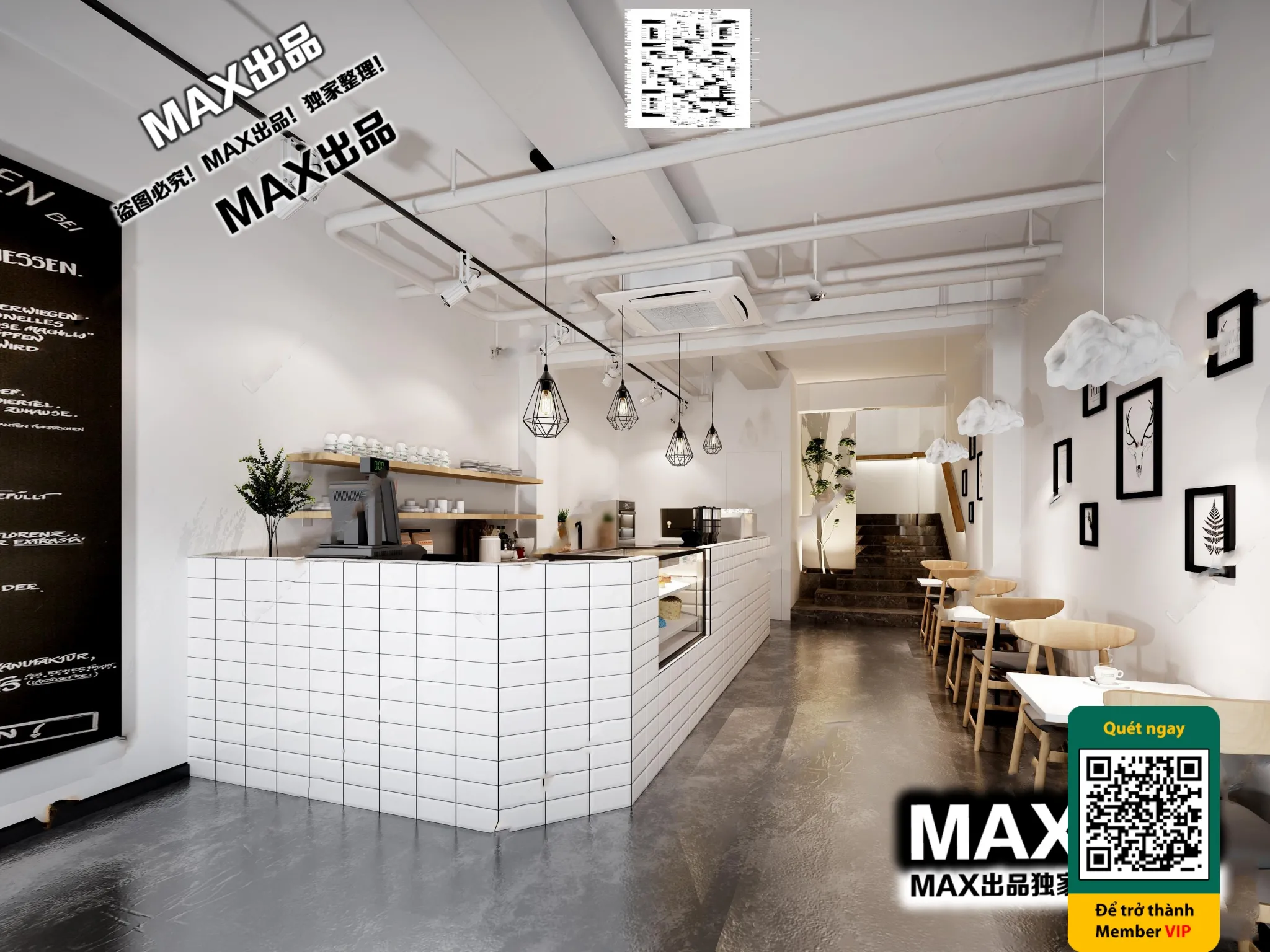 OTHER MODELS - SHOP - VRAY / CORONA - 3D MODEL - 4586