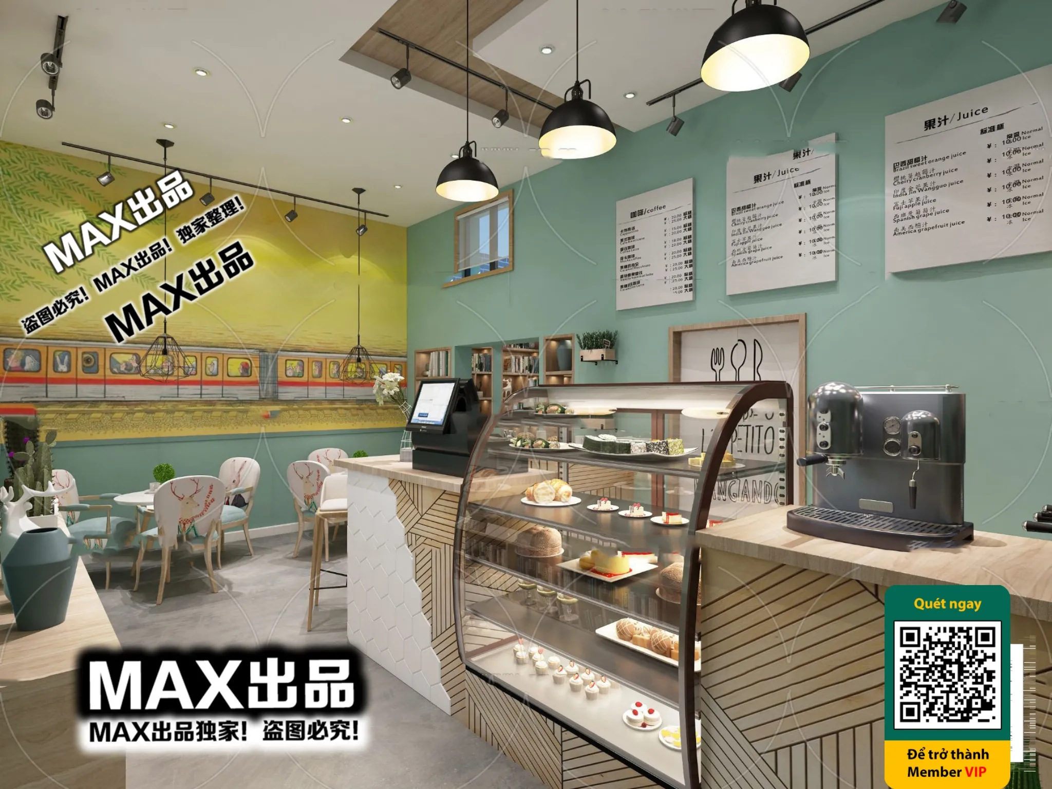 OTHER MODELS - SHOP - VRAY / CORONA - 3D MODEL - 4592