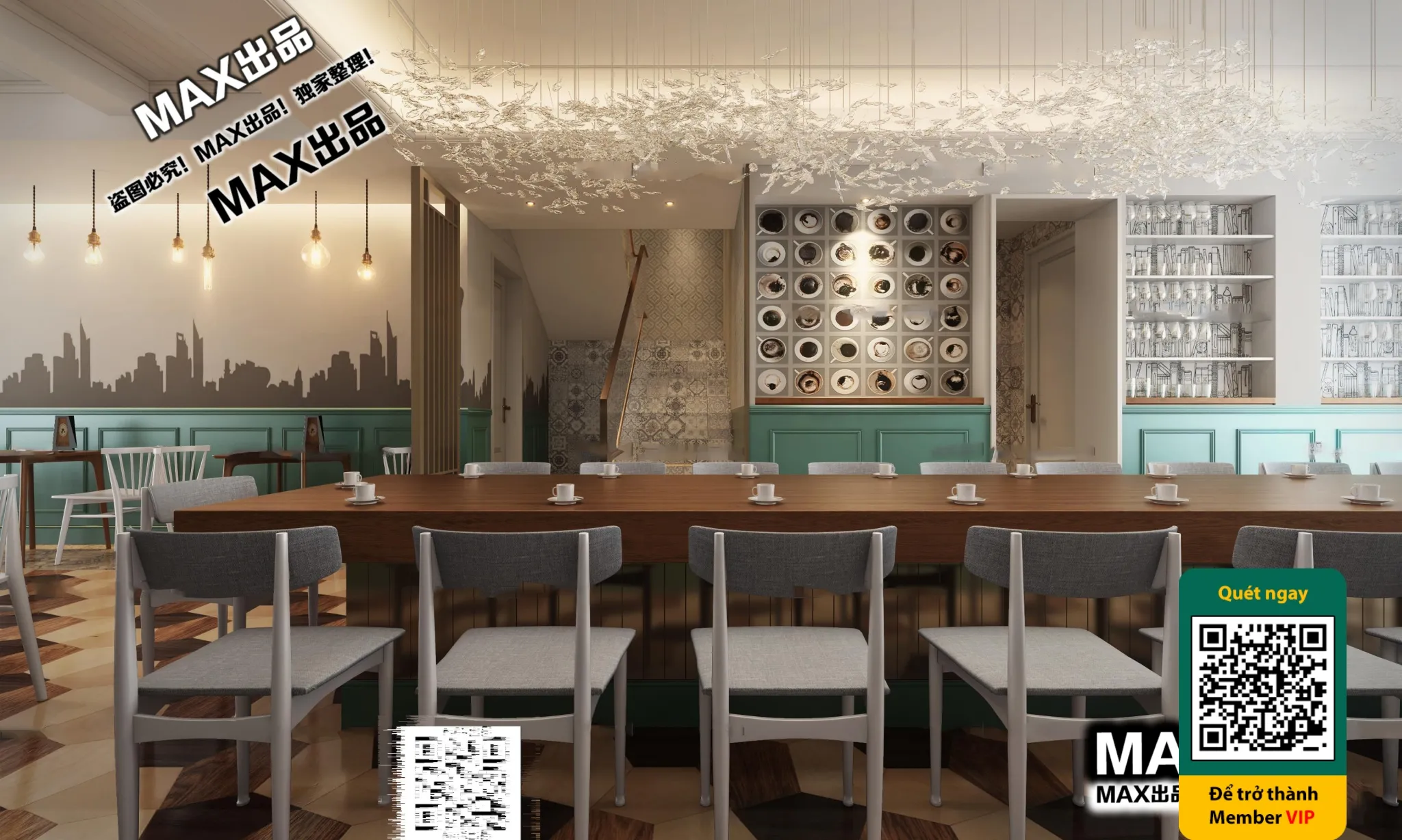 OTHER MODELS - SHOP - VRAY / CORONA - 3D MODEL - 4600