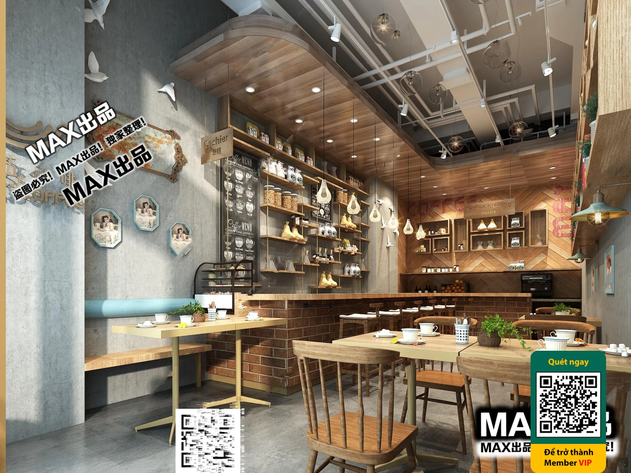 OTHER MODELS - SHOP - VRAY / CORONA - 3D MODEL - 4601