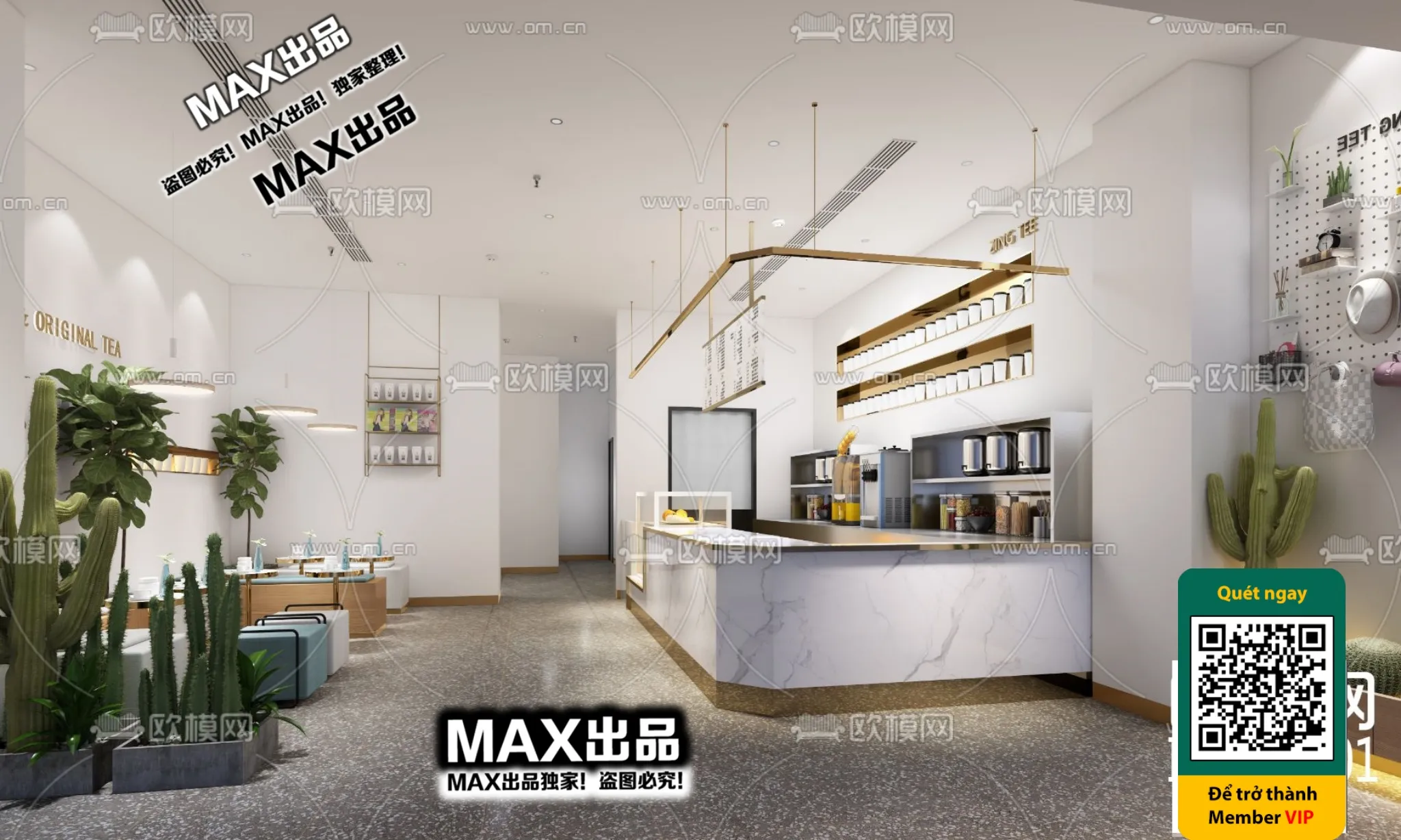 OTHER MODELS - SHOP - VRAY / CORONA - 3D MODEL - 4617