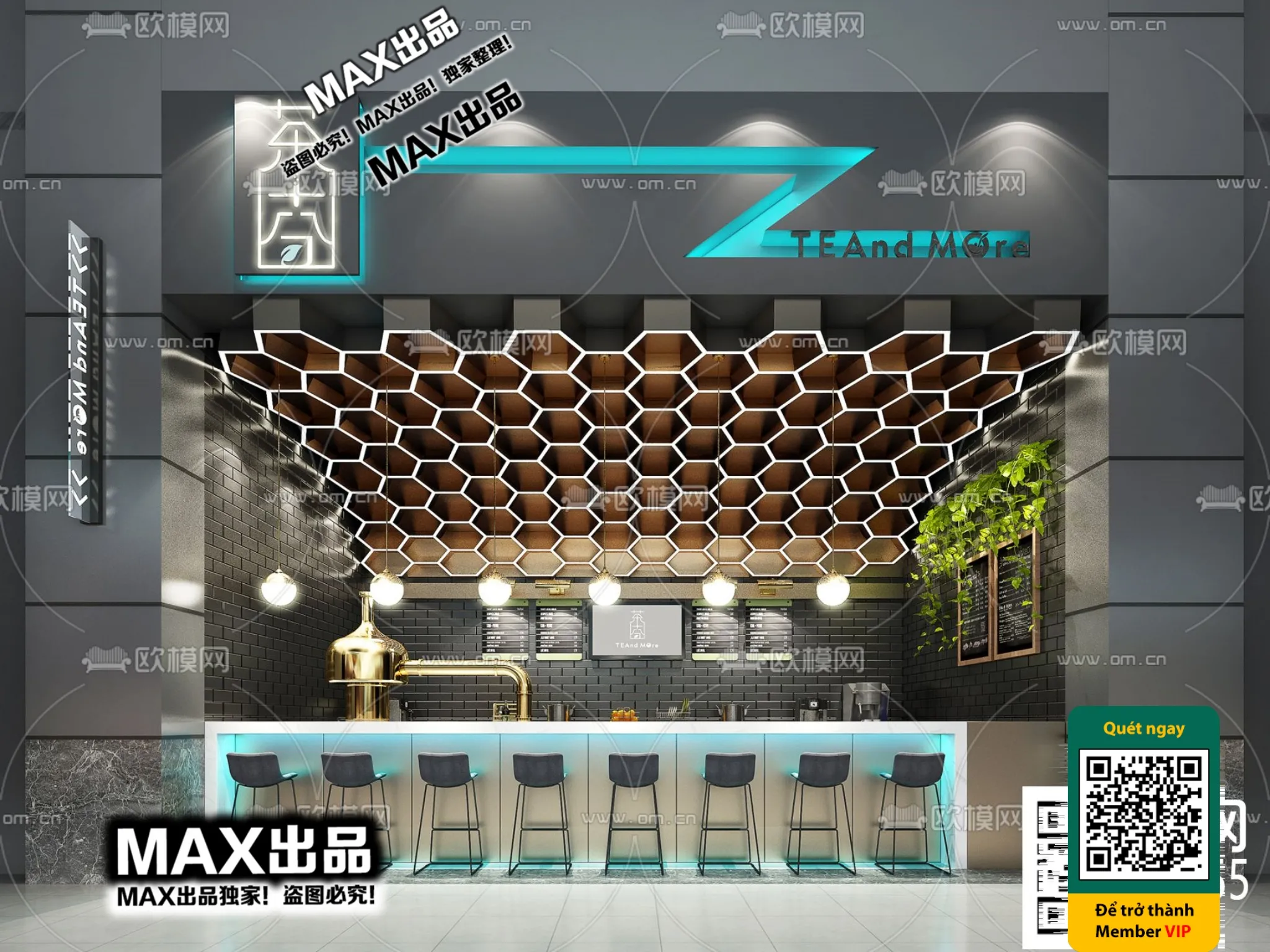 OTHER MODELS - SHOP - VRAY / CORONA - 3D MODEL - 4620